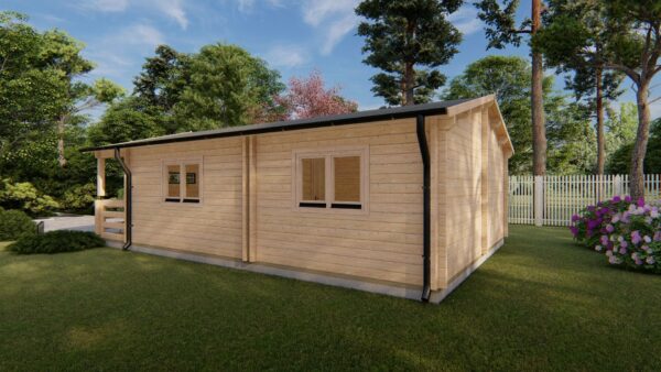 Chalet Gia de  (8 m x 9 m), 72 m², 68 mm – Image 4