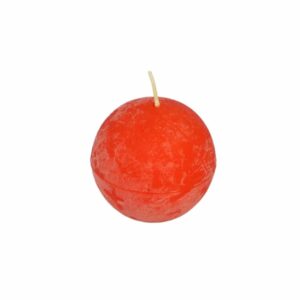 Bougie orange orange