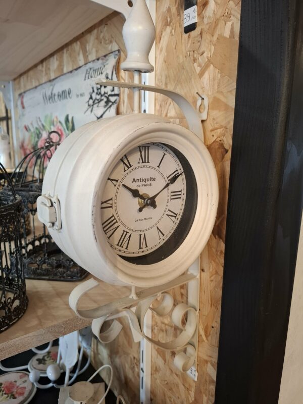 horloge beige antiquité de paris – Image 2