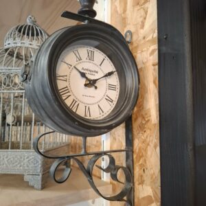horloge noir  antiquité de paris