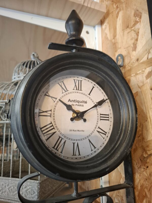 horloge noir  antiquité de paris – Image 2