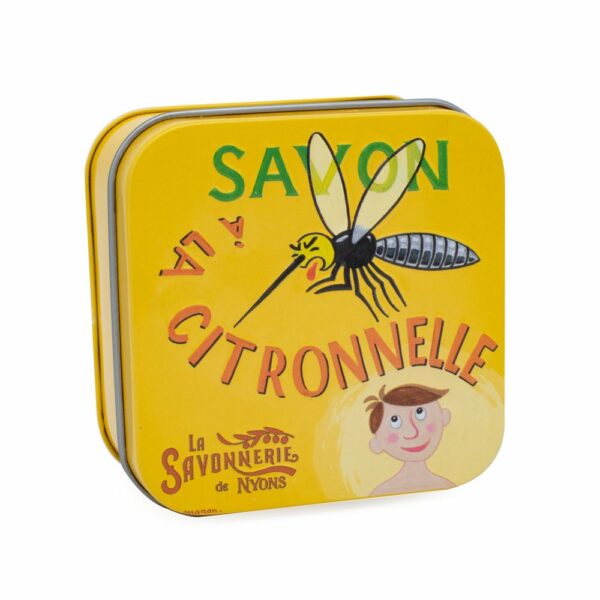 Boîte Métal & Savon A La Citronnelle 100g – Image 2