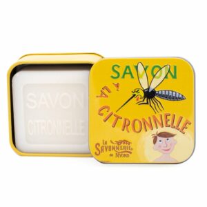 Boîte Métal & Savon A La Citronnelle 100g