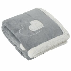 Plaid gris microfibre coeur double sherpa 240gsm/bord 210 gsm

Taille : 152×127 cm