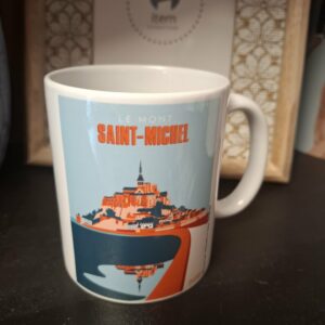 Mug 2 faces le mont saint-michel