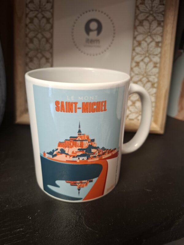 Mug 2 faces le mont saint-michel