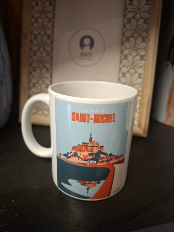 Mug 2 faces le mont saint-michel – Image 2
