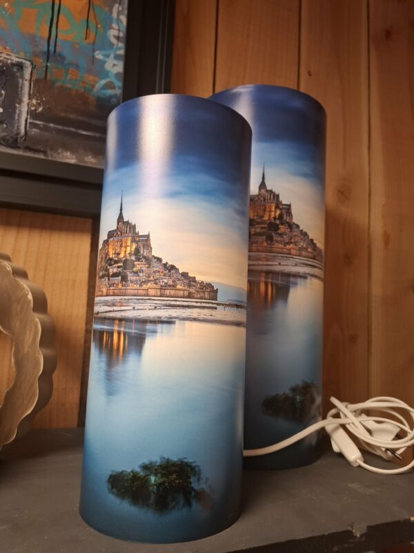 Lampes mont saint Michel 29 cm