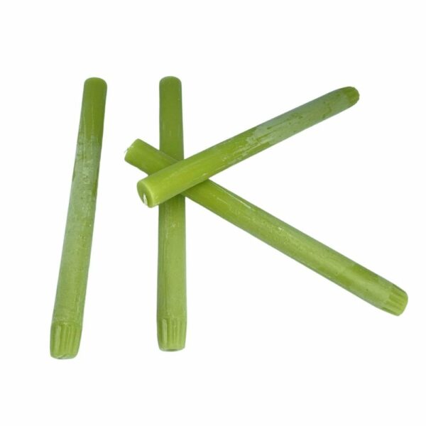 Set de 4 bougies verte – Image 2