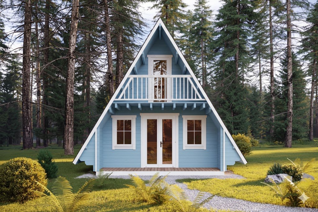 Tipi Standard Memphis – 56m² avec l’étage avec couverture en bitumée