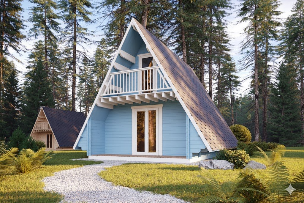 Tipi Standard Memphis – 56m² avec l’étage avec couverture en bitumée – Image 4