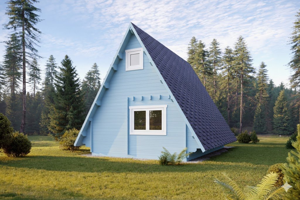 Tipi Standard Memphis – 56m² avec l’étage avec couverture en bitumée – Image 2