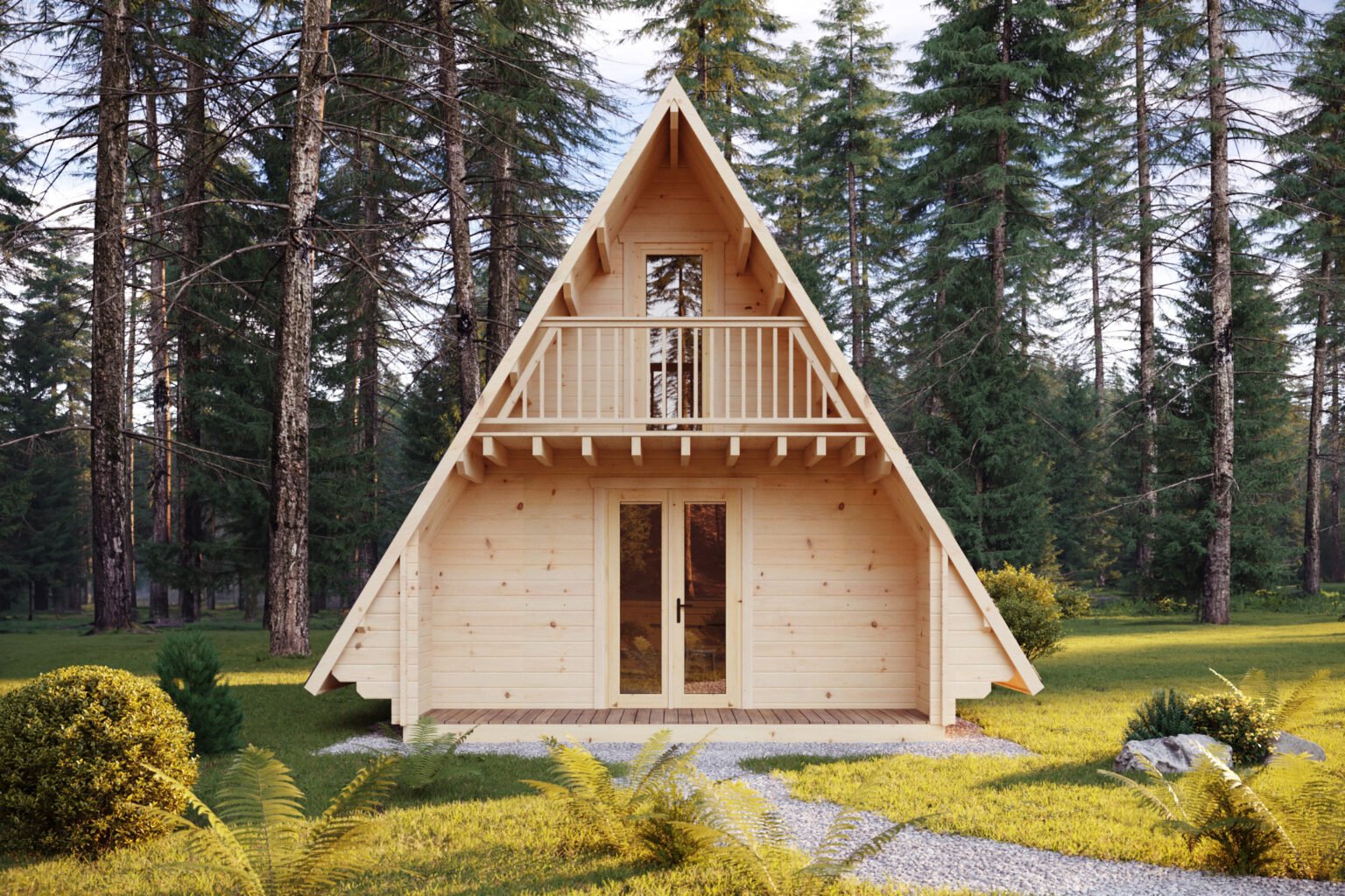 Tipi Standard Memphis – 56m² avec l’étage avec couverture en bitumée – Image 3