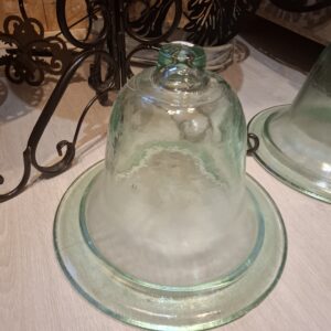 Grosse cloche en verre les 2