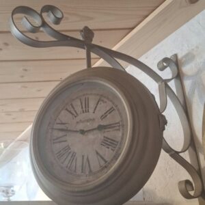 horloge de gare double face