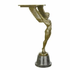UNE SCULPTURE ART DÉCO EN BRONZE D'ICARUS