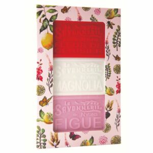 Fourreau 3 Savons – Rose